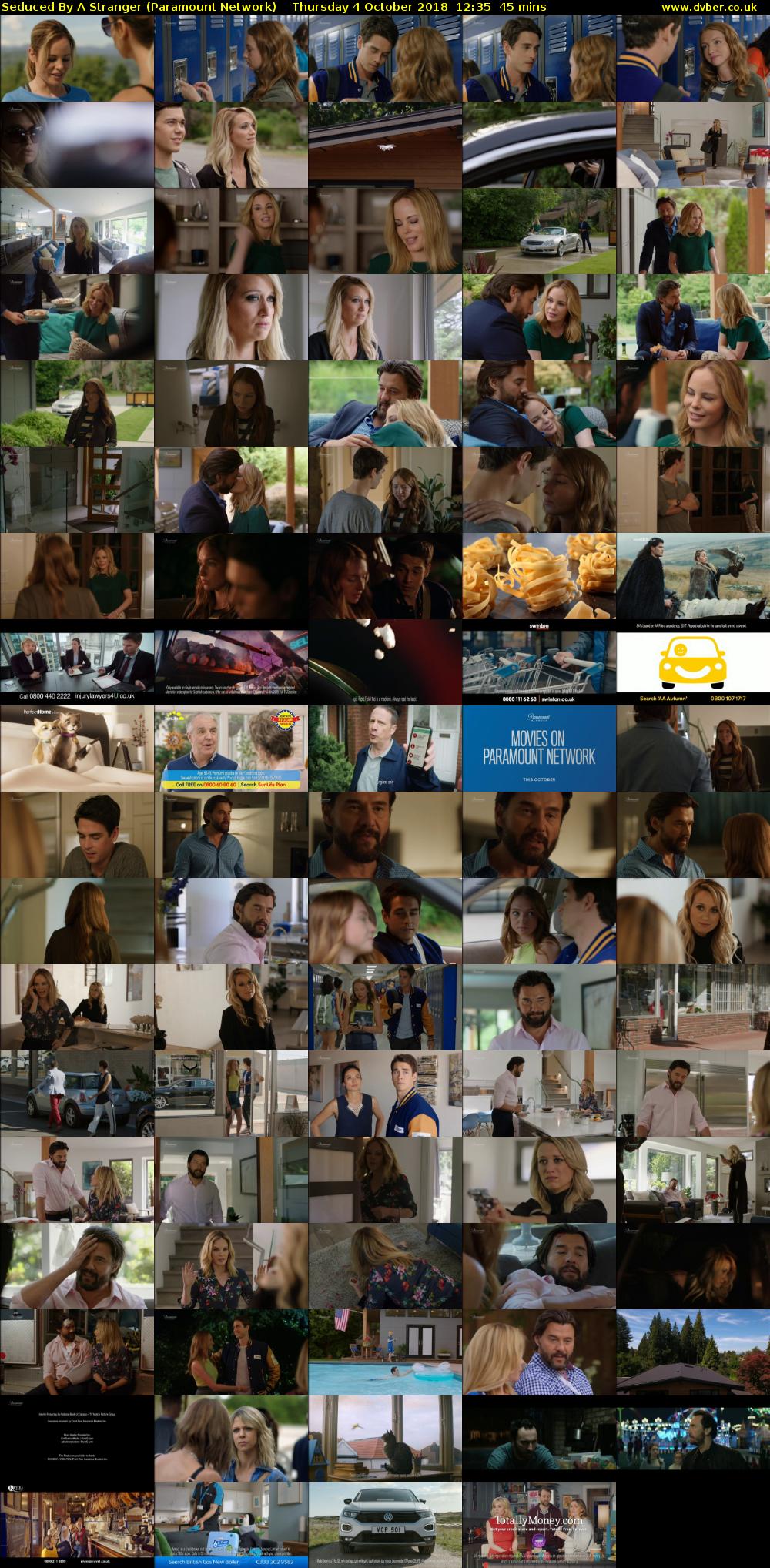 Seduced By A Stranger (Paramount Network) Thursday 4 October 2018 12:35 - 13:20