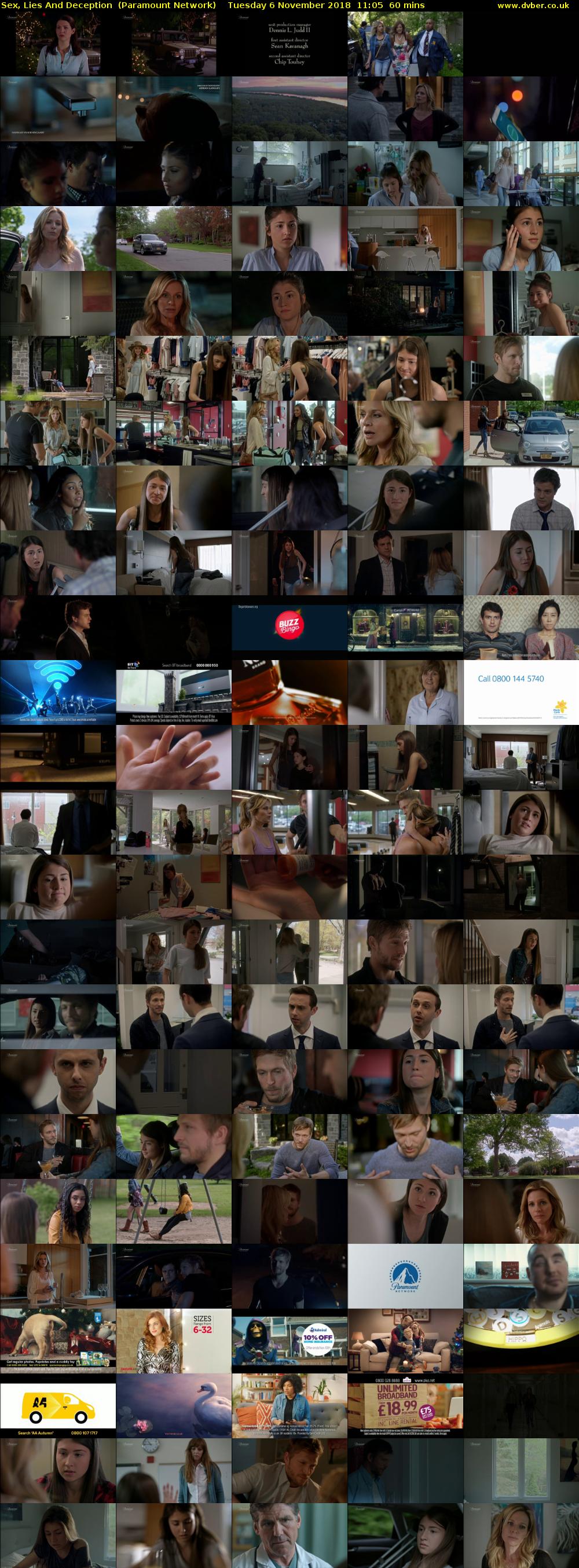 Sex, Lies And Deception  (Paramount Network) Tuesday 6 November 2018 11:05 - 12:05