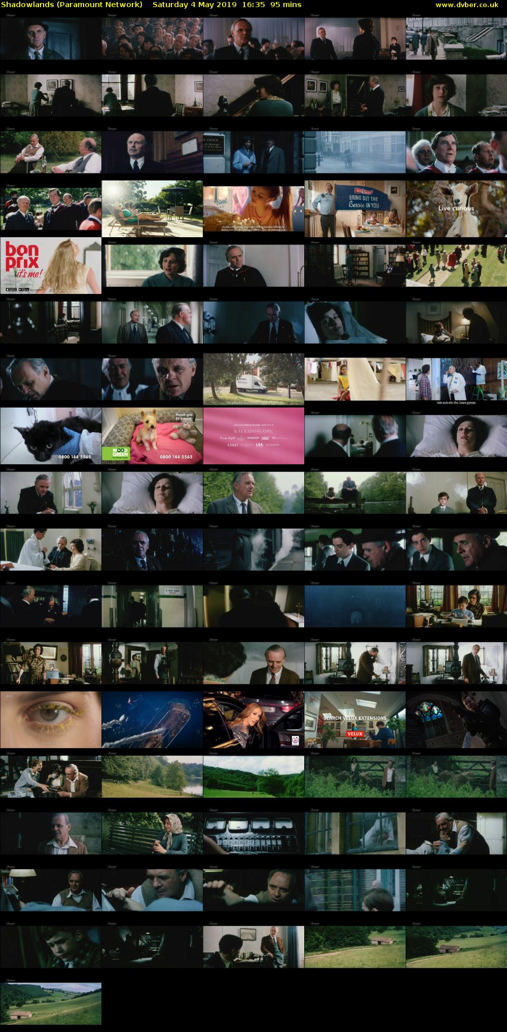 Shadowlands (Paramount Network) Saturday 4 May 2019 16:35 - 18:10