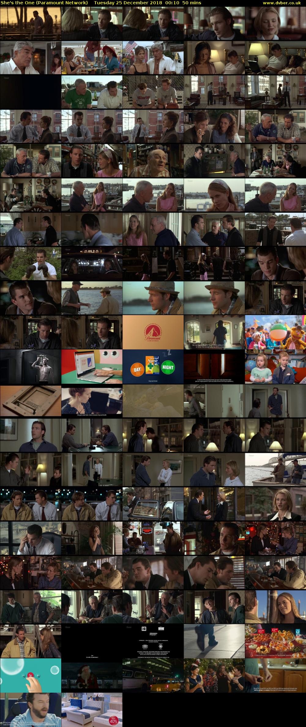 She's the One (Paramount Network) Tuesday 25 December 2018 00:10 - 01:00