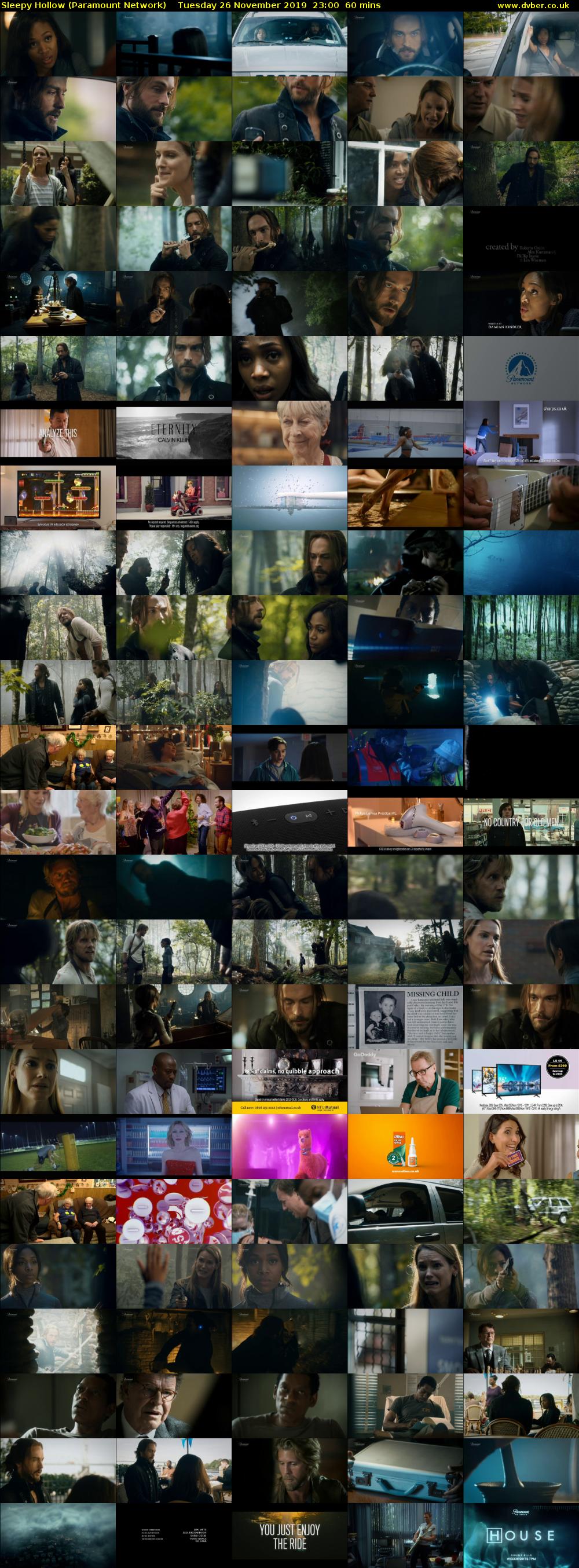 Sleepy Hollow (Paramount Network) Tuesday 26 November 2019 23:00 - 00:00