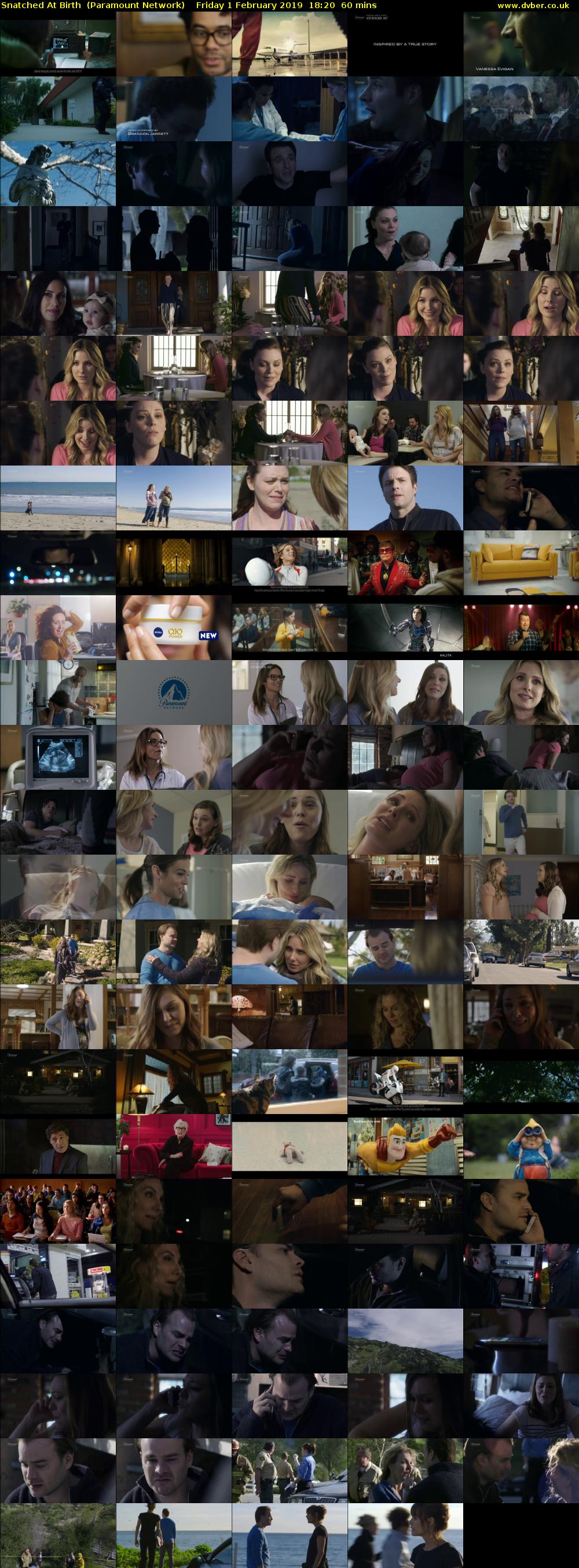 Snatched At Birth  (Paramount Network) Friday 1 February 2019 18:20 - 19:20