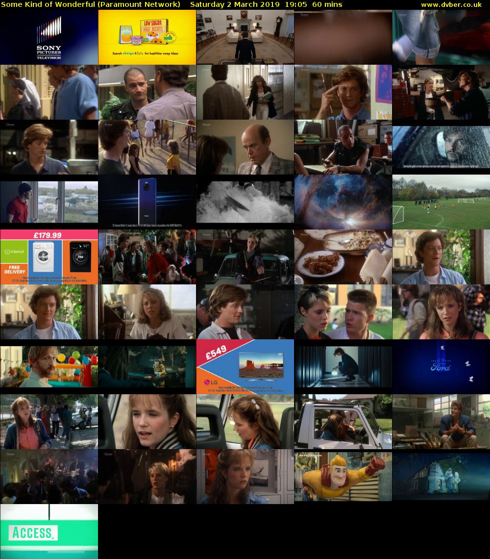 Some Kind of Wonderful (Paramount Network) Saturday 2 March 2019 19:05 - 20:05