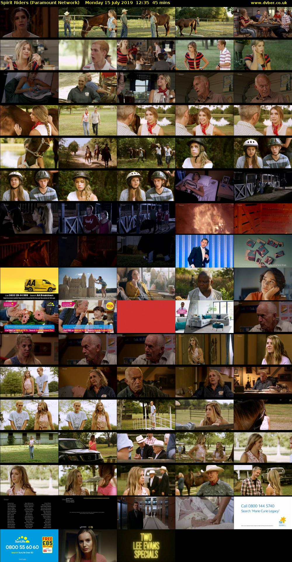 Spirit Riders (Paramount Network) Monday 15 July 2019 12:35 - 13:20