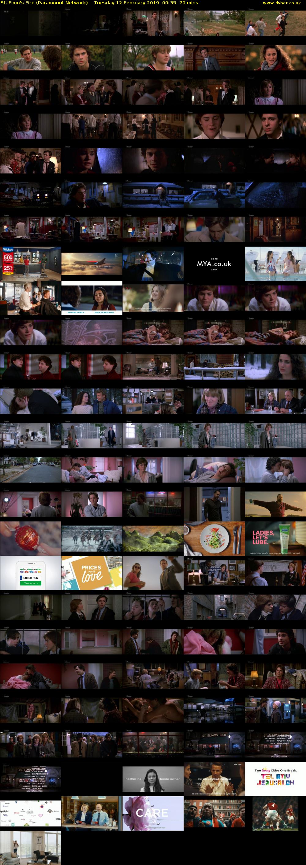 St. Elmo's Fire (Paramount Network) Tuesday 12 February 2019 00:35 - 01:45