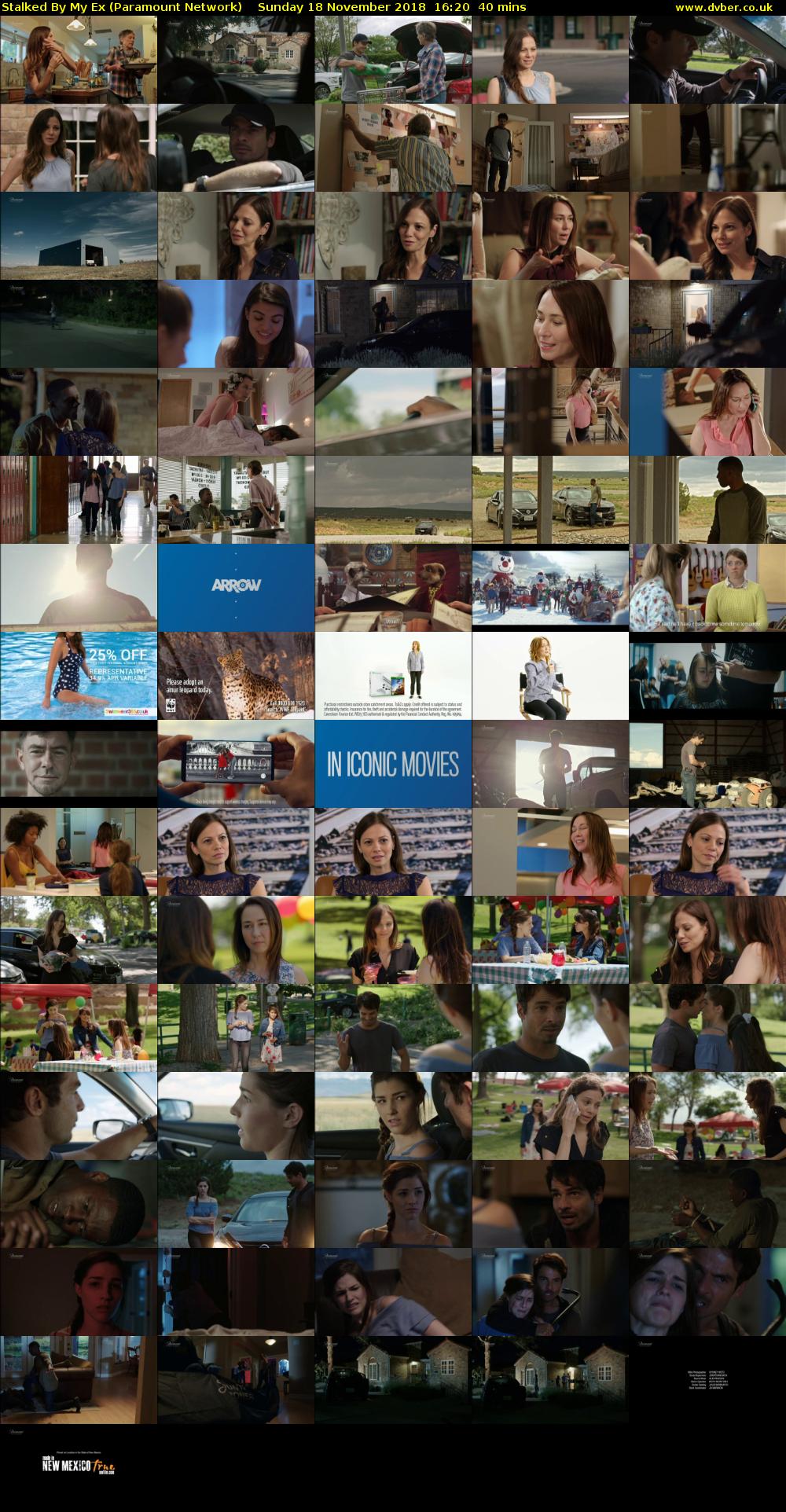 Stalked By My Ex (Paramount Network) Sunday 18 November 2018 16:20 - 17:00