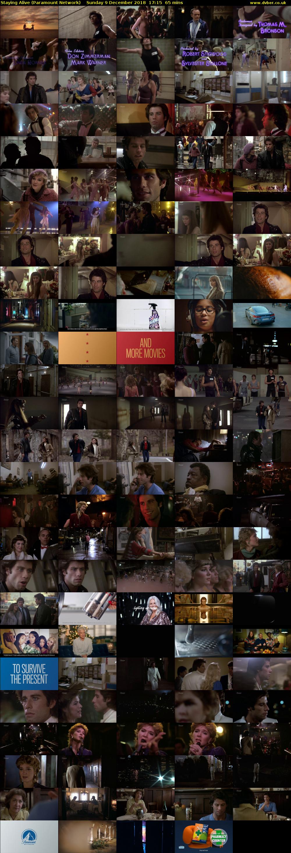 Staying Alive (Paramount Network) Sunday 9 December 2018 17:15 - 18:20