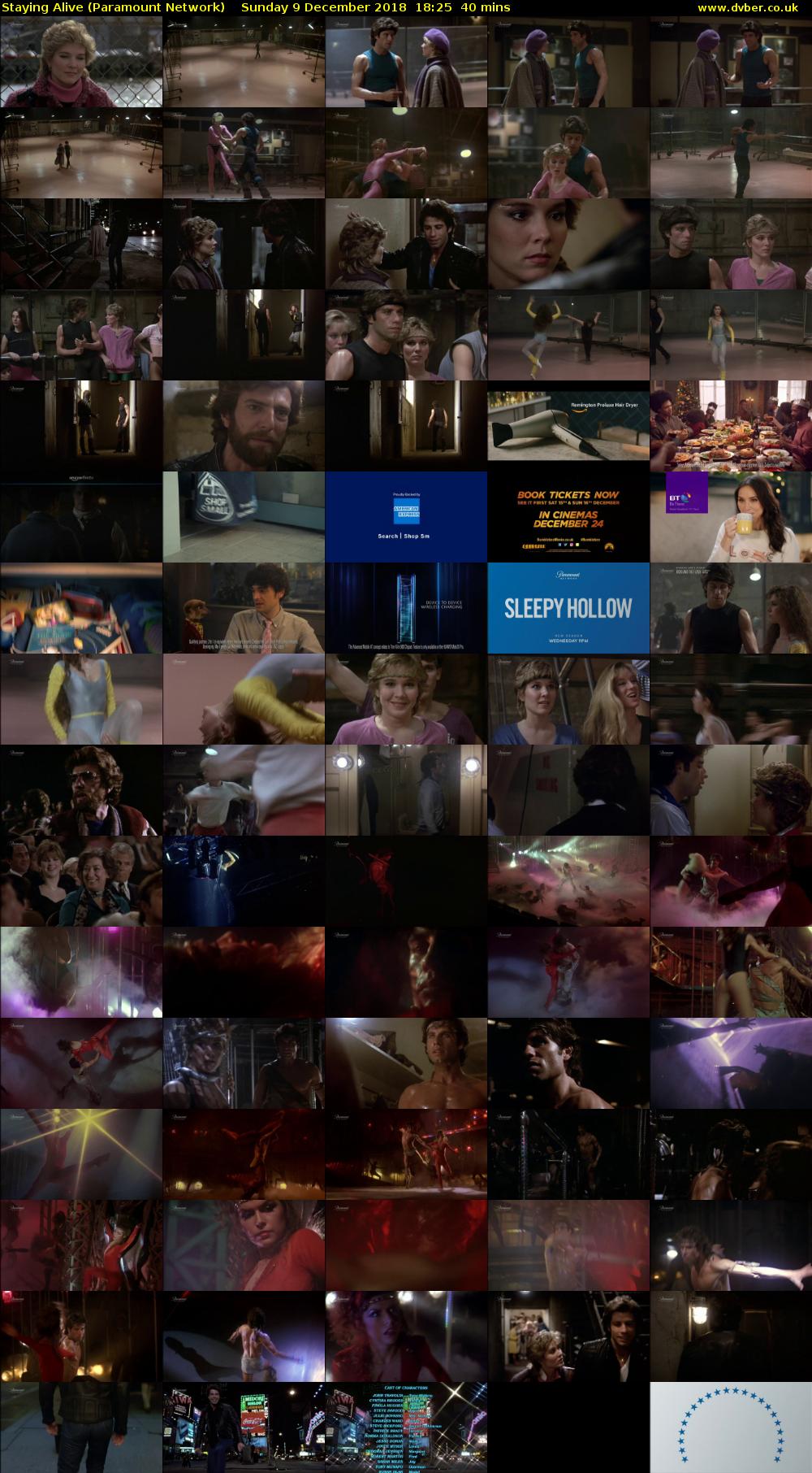 Staying Alive (Paramount Network) Sunday 9 December 2018 18:25 - 19:05