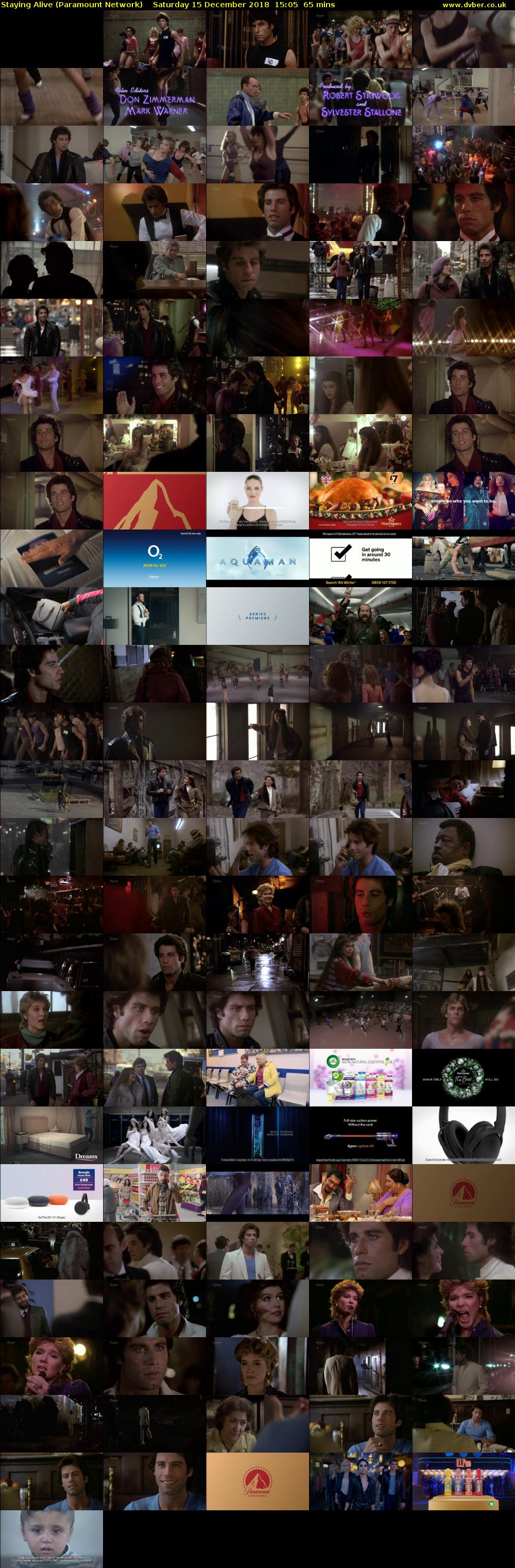 Staying Alive (Paramount Network) Saturday 15 December 2018 15:05 - 16:10