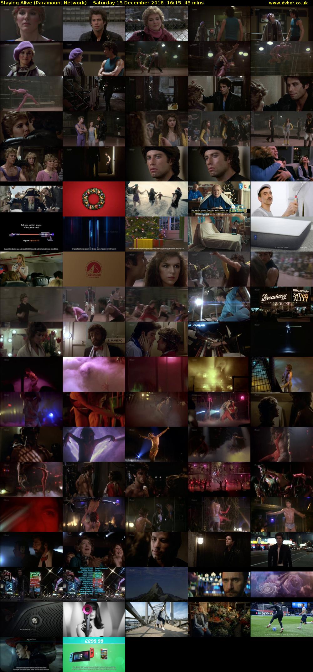 Staying Alive (Paramount Network) Saturday 15 December 2018 16:15 - 17:00