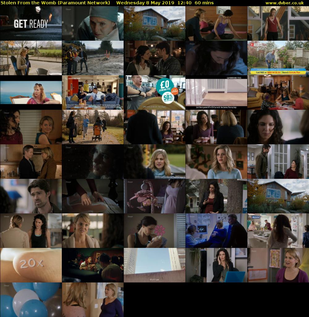 Stolen From the Womb (Paramount Network) Wednesday 8 May 2019 12:40 - 13:40
