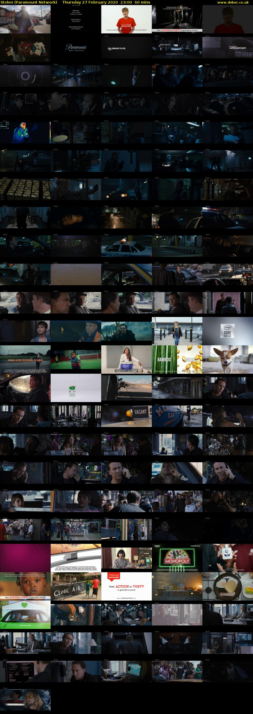 Stolen (Paramount Network) Thursday 27 February 2020 23:00 - 00:00