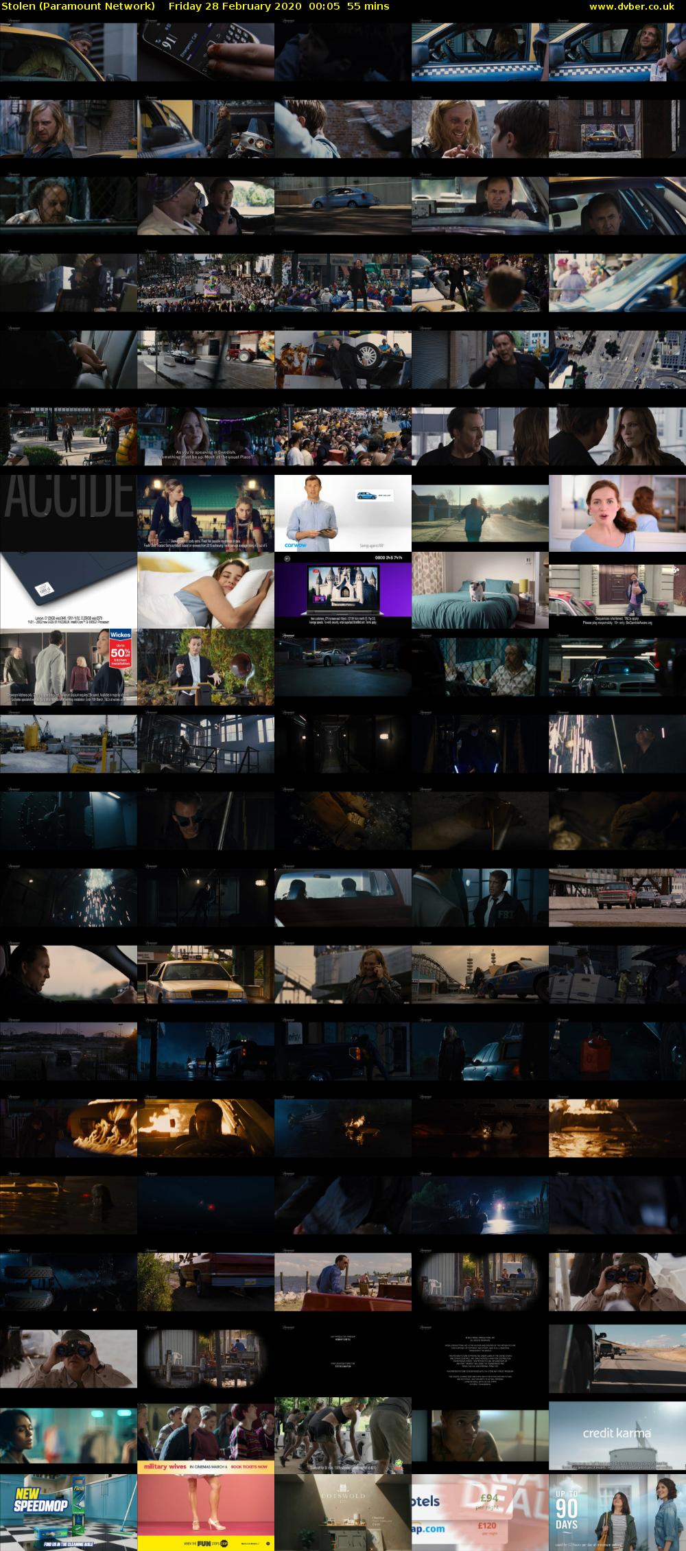 Stolen (Paramount Network) Friday 28 February 2020 00:05 - 01:00