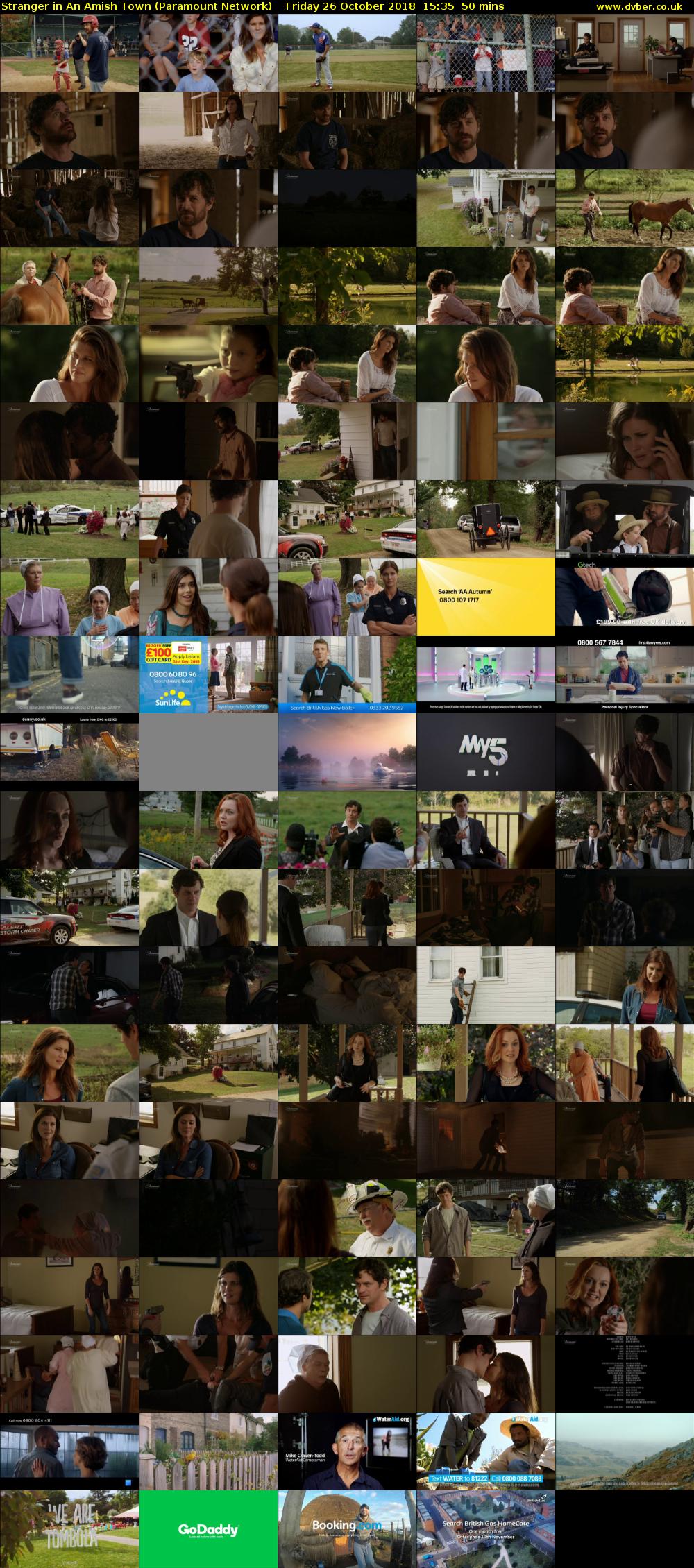 Stranger in An Amish Town (Paramount Network) Friday 26 October 2018 15:35 - 16:25