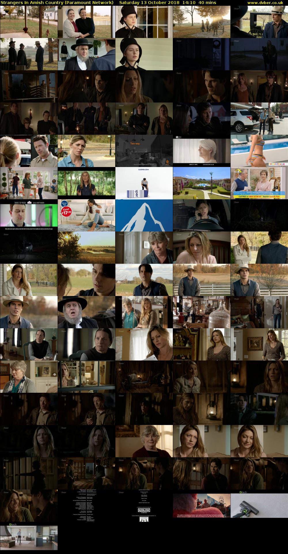 Strangers In Amish Country (Paramount Network) Saturday 13 October 2018 14:10 - 14:50