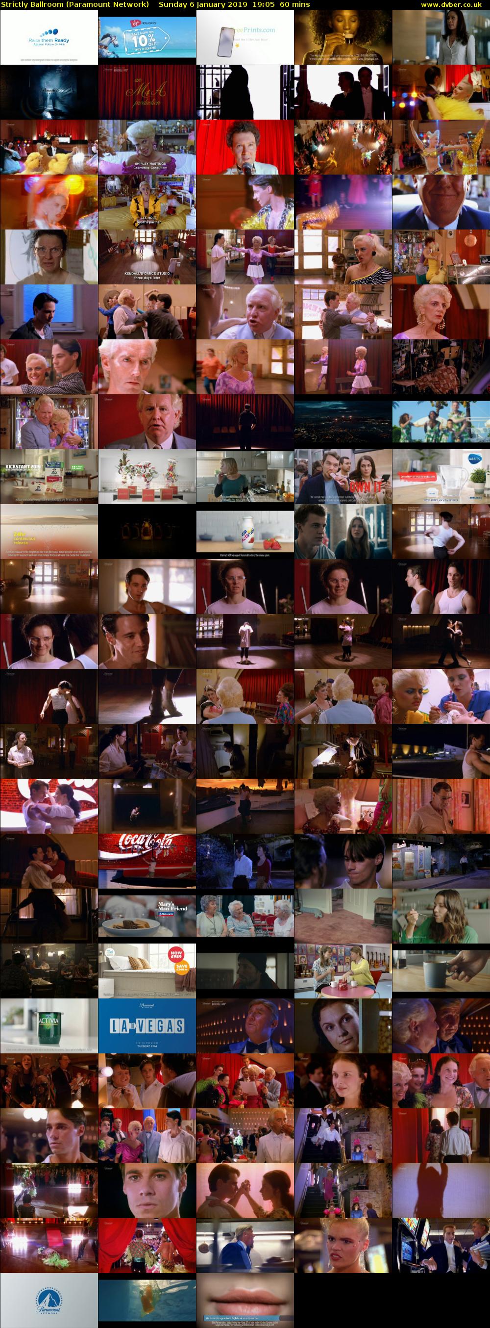 Strictly Ballroom (Paramount Network) Sunday 6 January 2019 19:05 - 20:05