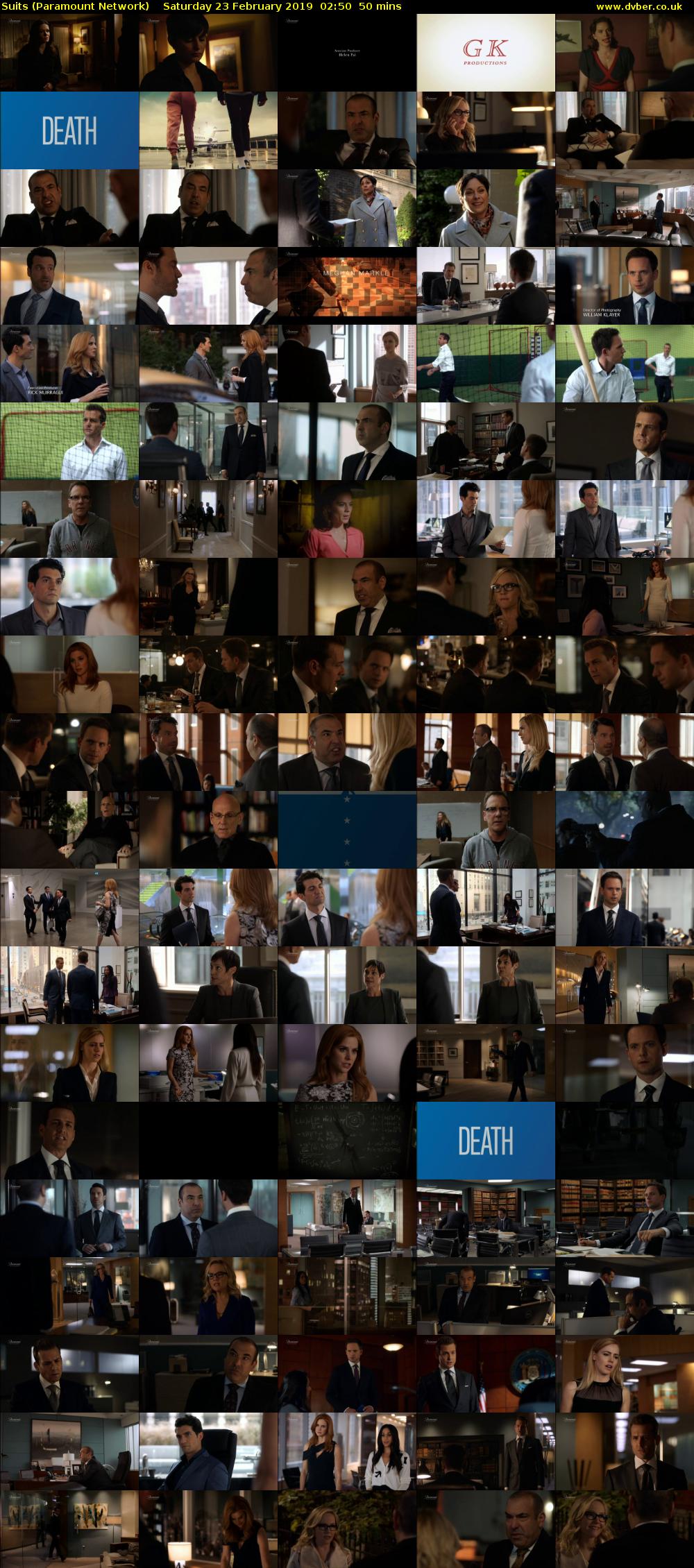 Suits (Paramount Network) Saturday 23 February 2019 02:50 - 03:40