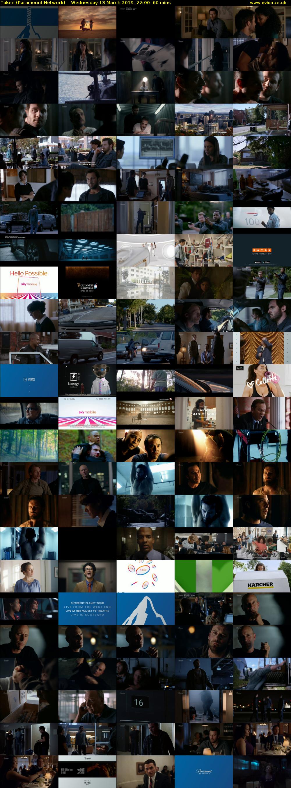 Taken (Paramount Network) Wednesday 13 March 2019 22:00 - 23:00