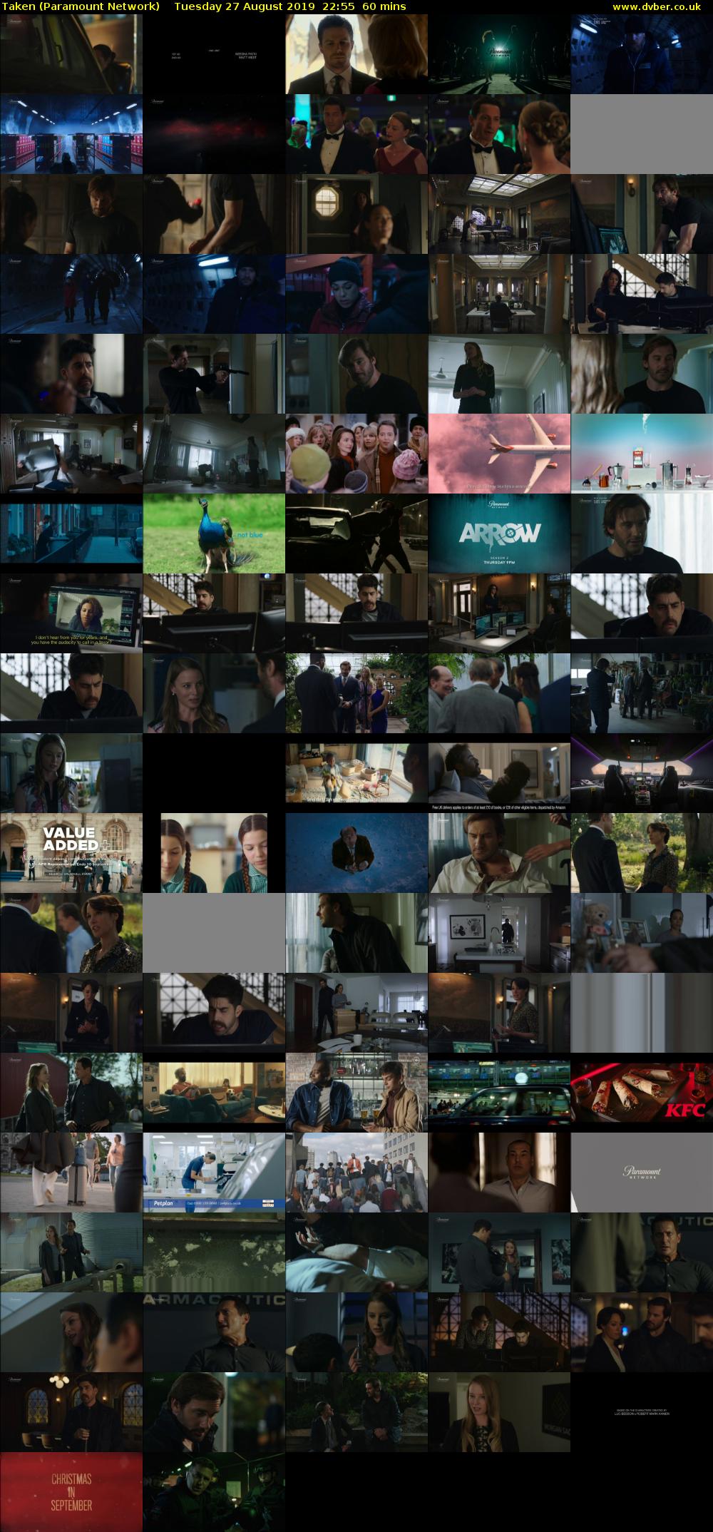 Taken (Paramount Network) Tuesday 27 August 2019 22:55 - 23:55
