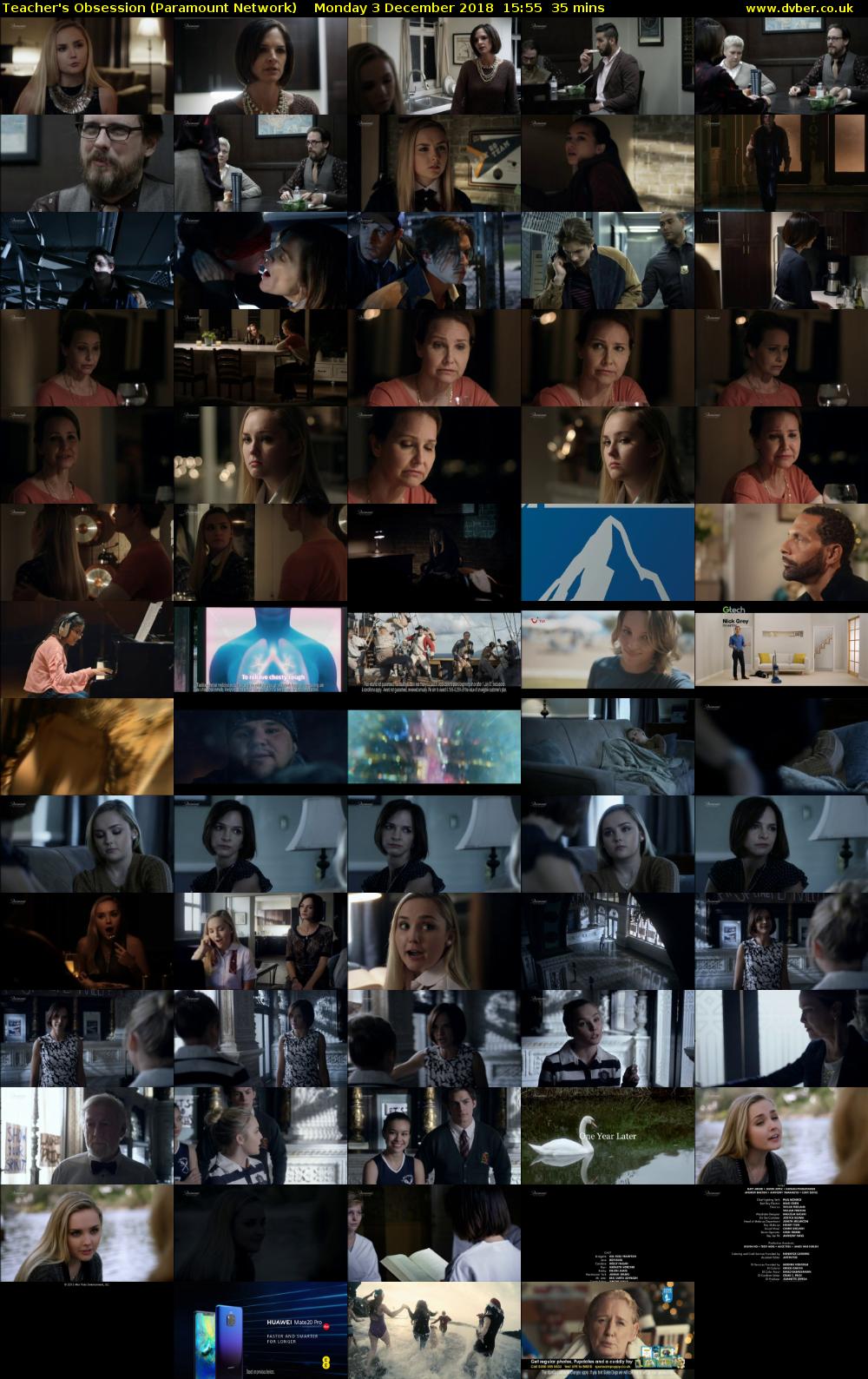 Teacher's Obsession (Paramount Network) Monday 3 December 2018 15:55 - 16:30