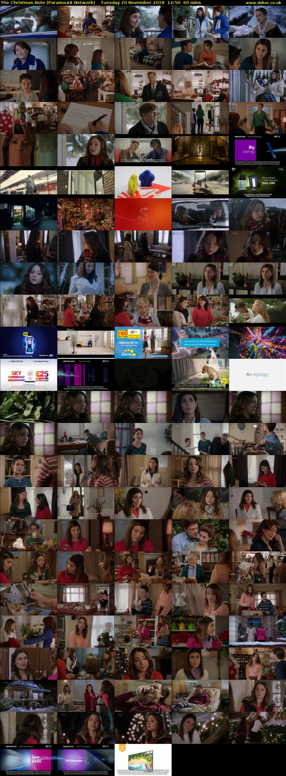 The Christmas Note (Paramount Network) Tuesday 20 November 2018 12:50 - 13:50