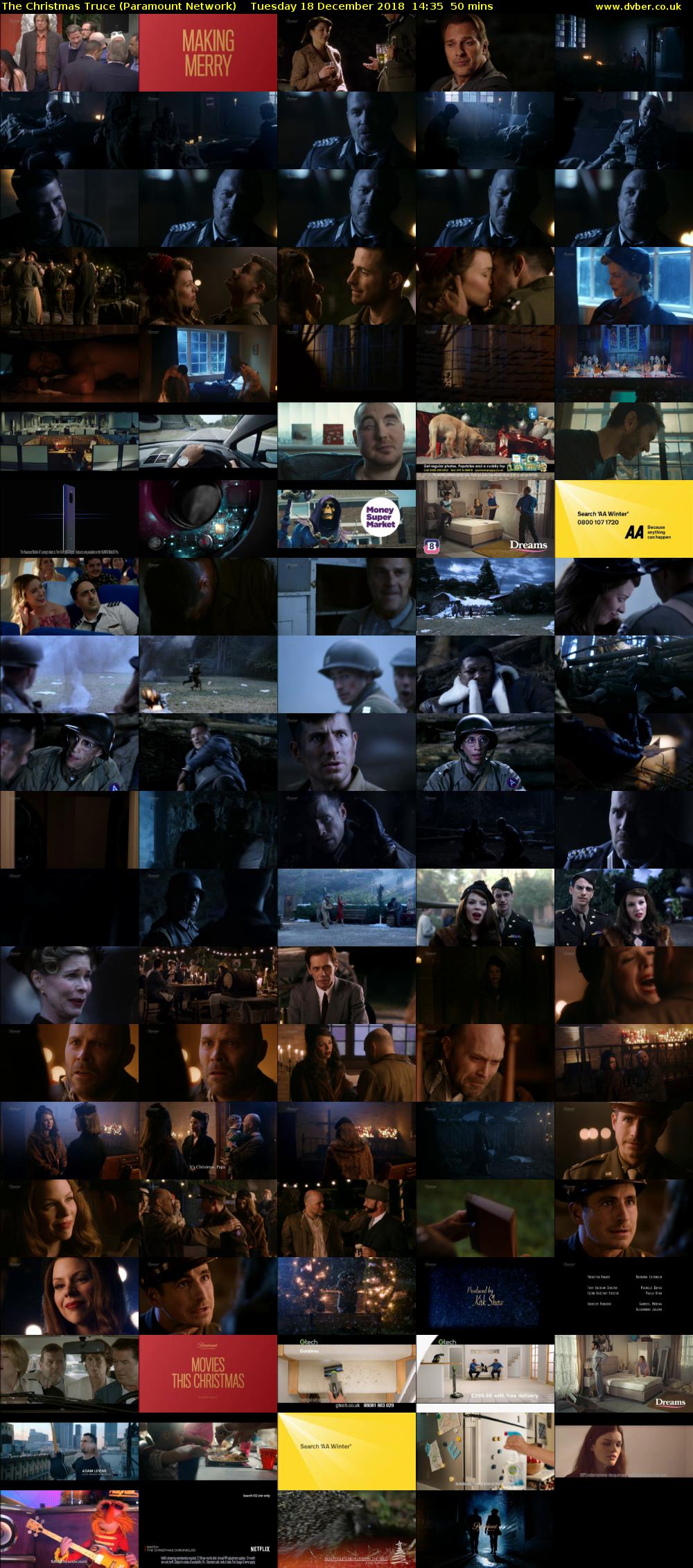 The Christmas Truce (Paramount Network) Tuesday 18 December 2018 14:35 - 15:25