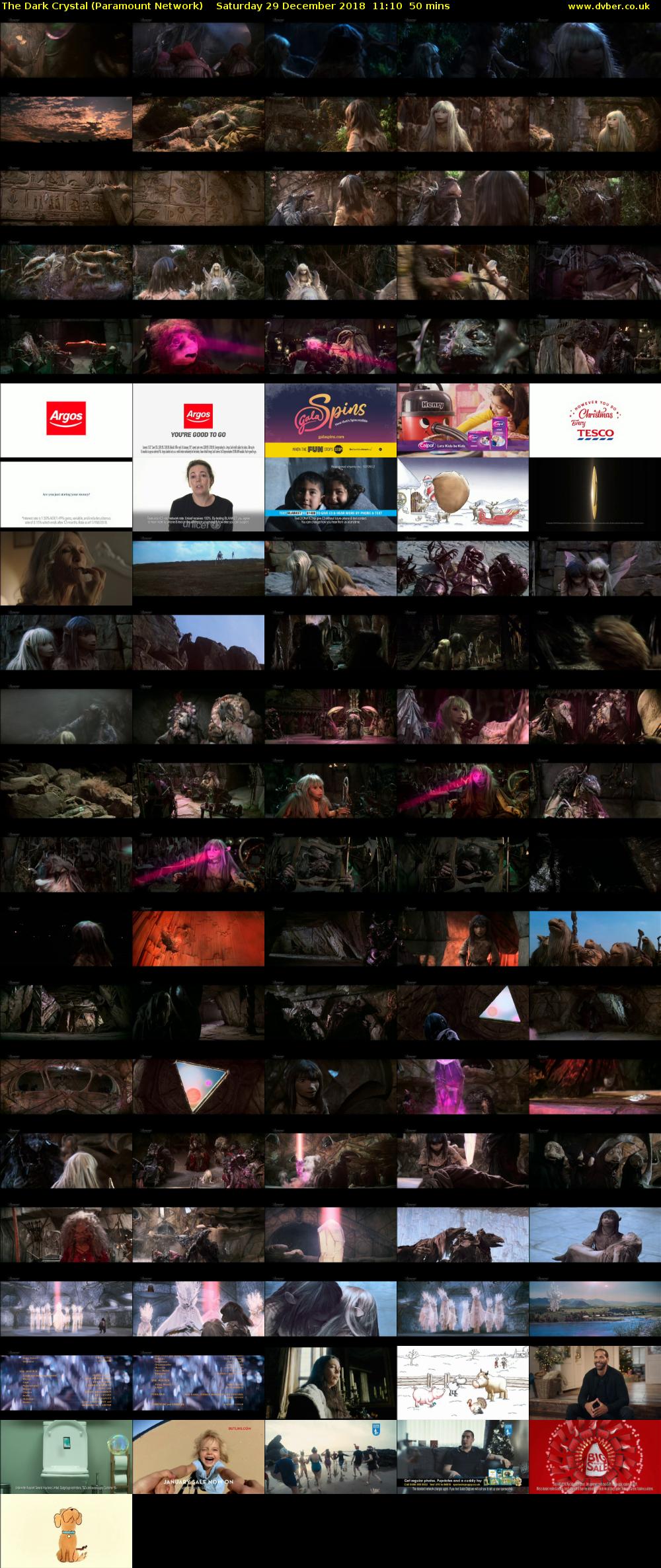 The Dark Crystal (Paramount Network) Saturday 29 December 2018 11:10 - 12:00