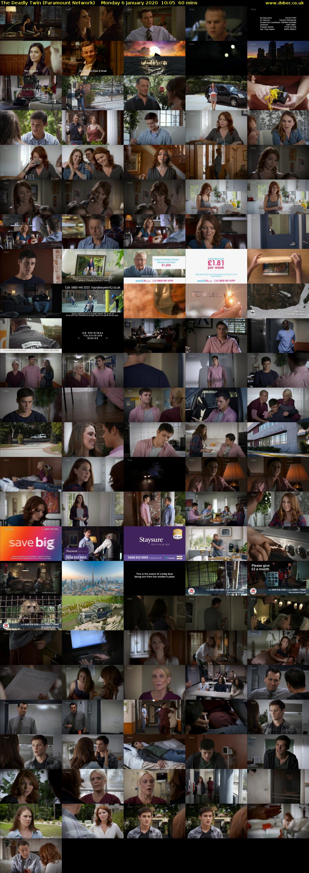 The Deadly Twin (Paramount Network) Monday 6 January 2020 10:05 - 11:05