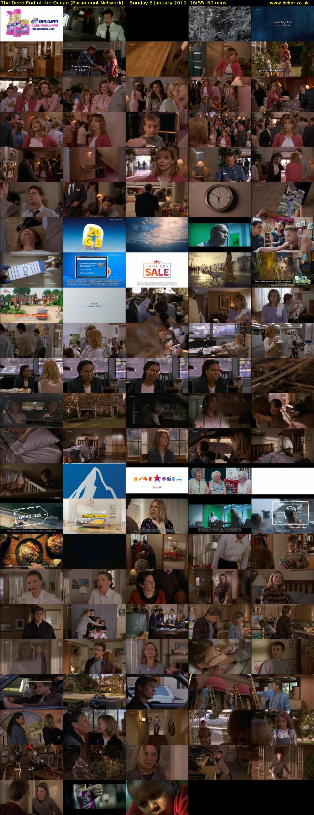 The Deep End of the Ocean (Paramount Network) Sunday 6 January 2019 16:55 - 17:55