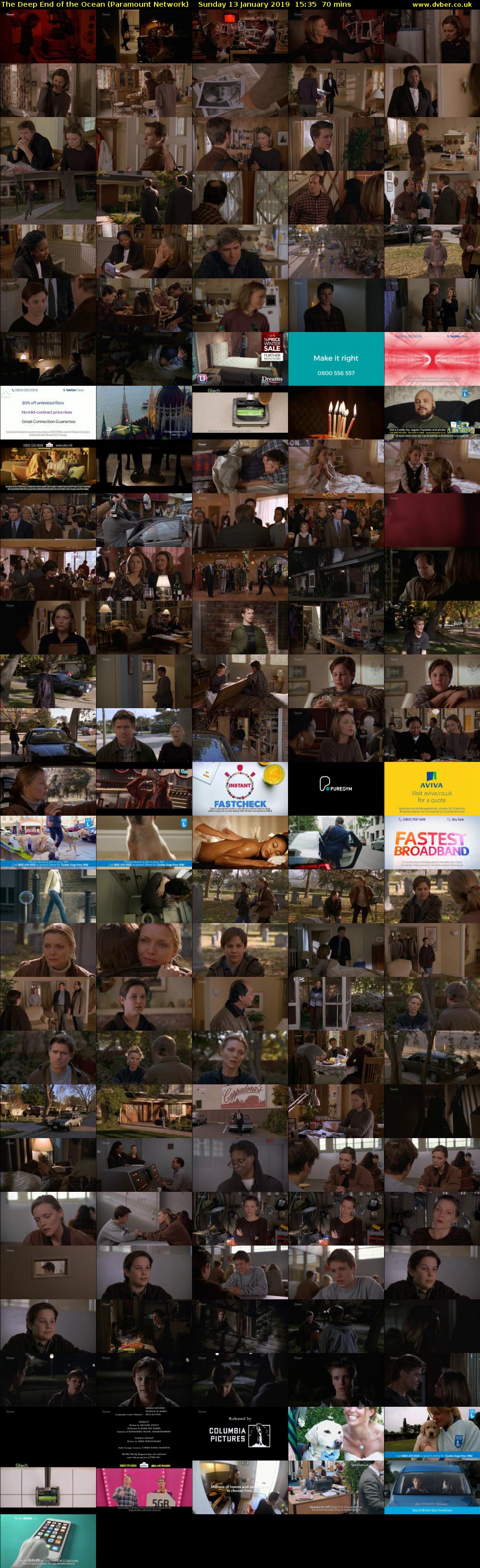 The Deep End of the Ocean (Paramount Network) Sunday 13 January 2019 15:35 - 16:45