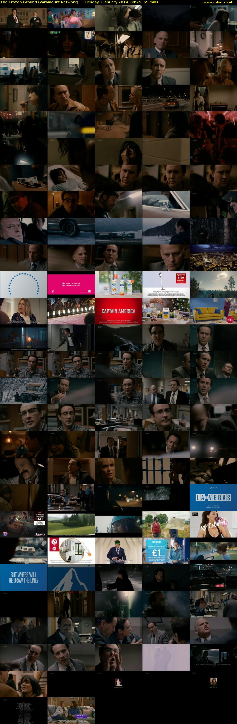 The Frozen Ground (Paramount Network) Tuesday 1 January 2019 00:25 - 01:30