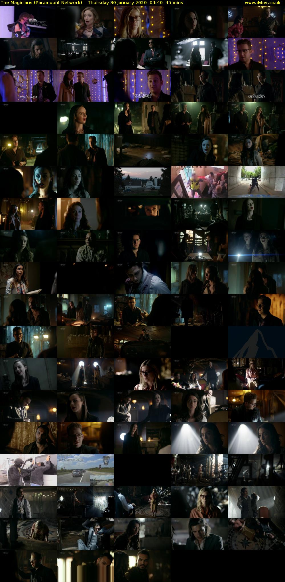 The Magicians (Paramount Network) Thursday 30 January 2020 04:40 - 05:25