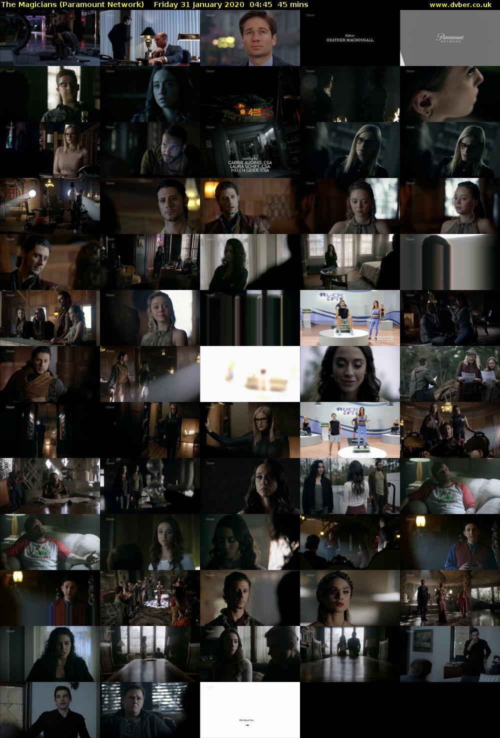 The Magicians (Paramount Network) Friday 31 January 2020 04:45 - 05:30