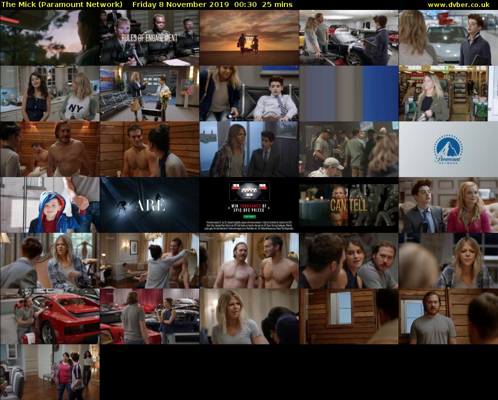 The Mick (Paramount Network) Friday 8 November 2019 00:30 - 00:55