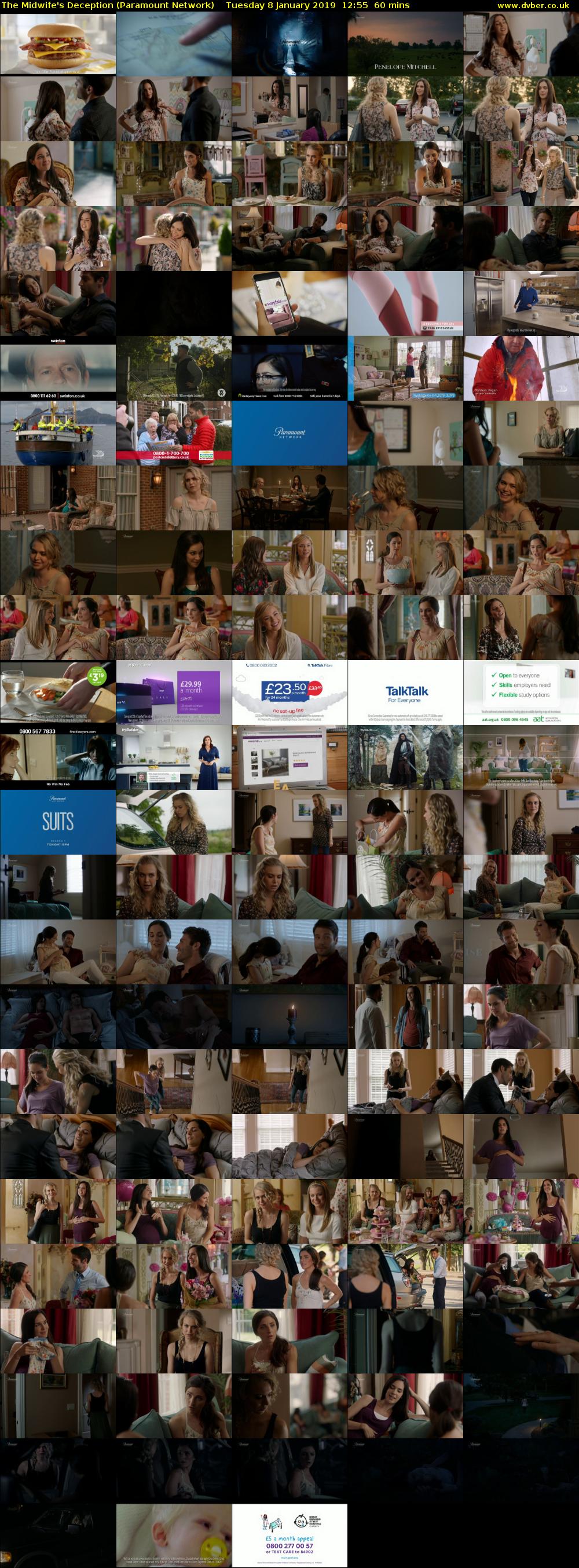 The Midwife's Deception (Paramount Network) Tuesday 8 January 2019 12:55 - 13:55