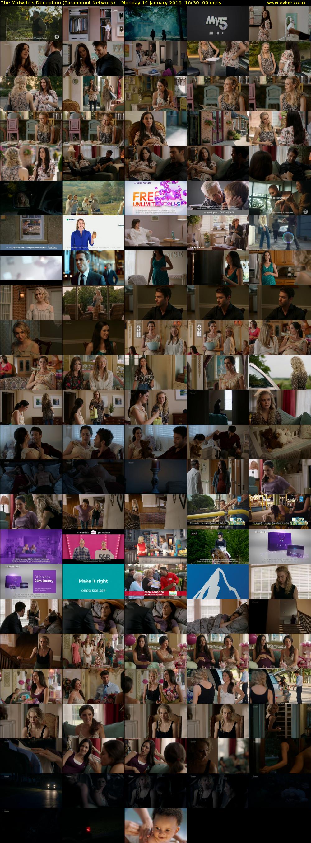 The Midwife's Deception (Paramount Network) Monday 14 January 2019 16:30 - 17:30