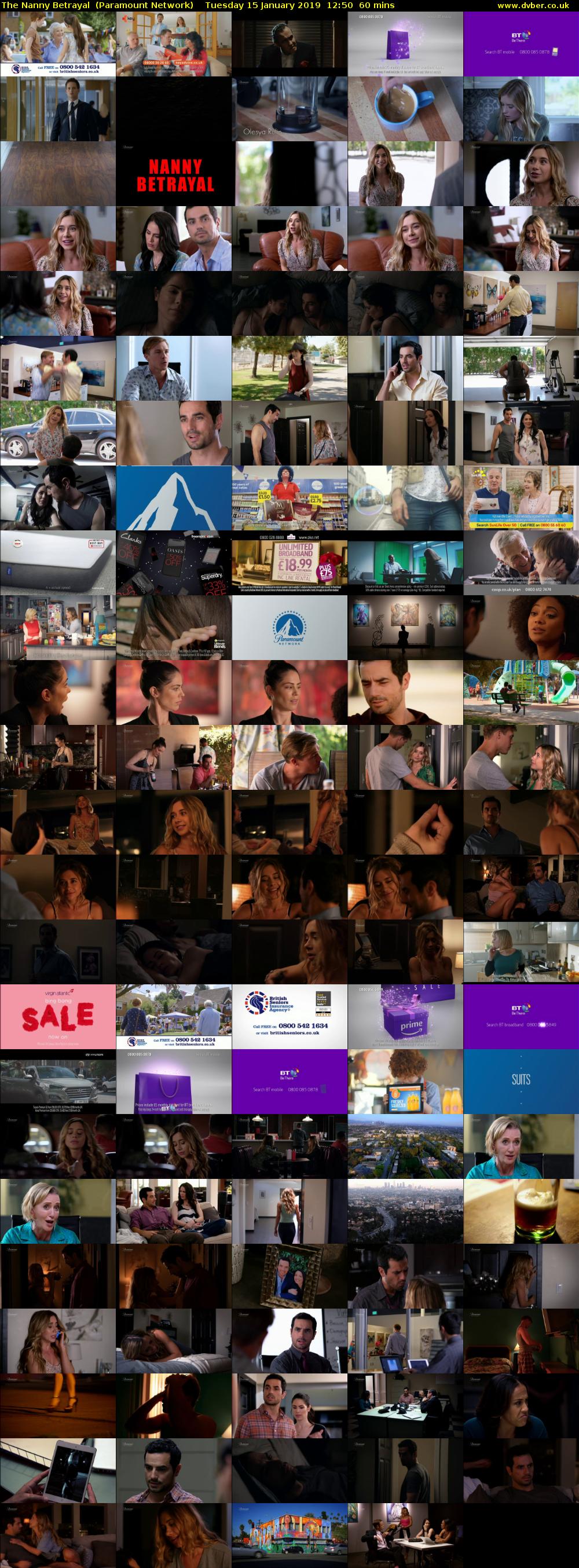 The Nanny Betrayal  (Paramount Network) Tuesday 15 January 2019 12:50 - 13:50