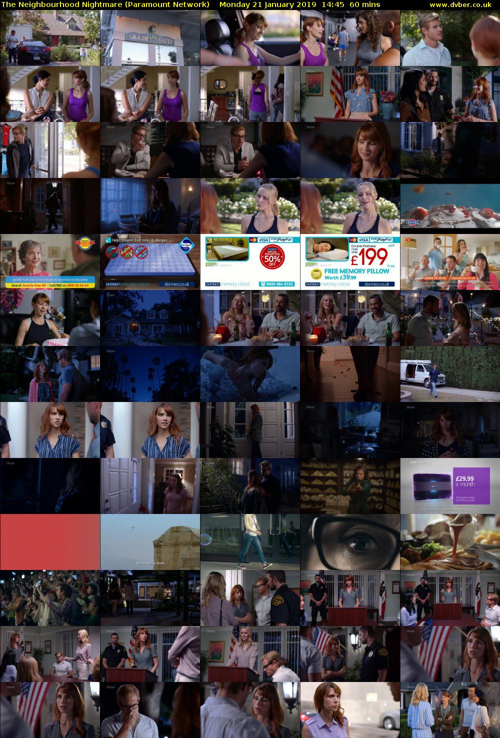 The Neighbourhood Nightmare (Paramount Network) Monday 21 January 2019 14:45 - 15:45