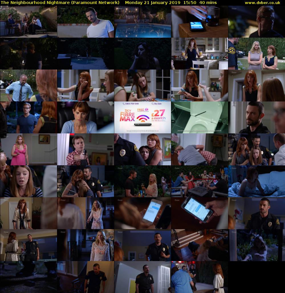 The Neighbourhood Nightmare (Paramount Network) Monday 21 January 2019 15:50 - 16:30