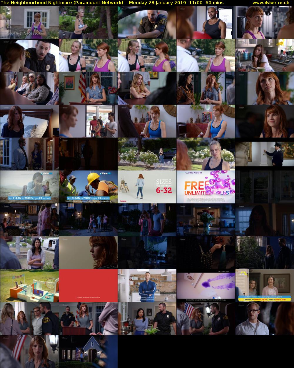 The Neighbourhood Nightmare (Paramount Network) Monday 28 January 2019 11:00 - 12:00