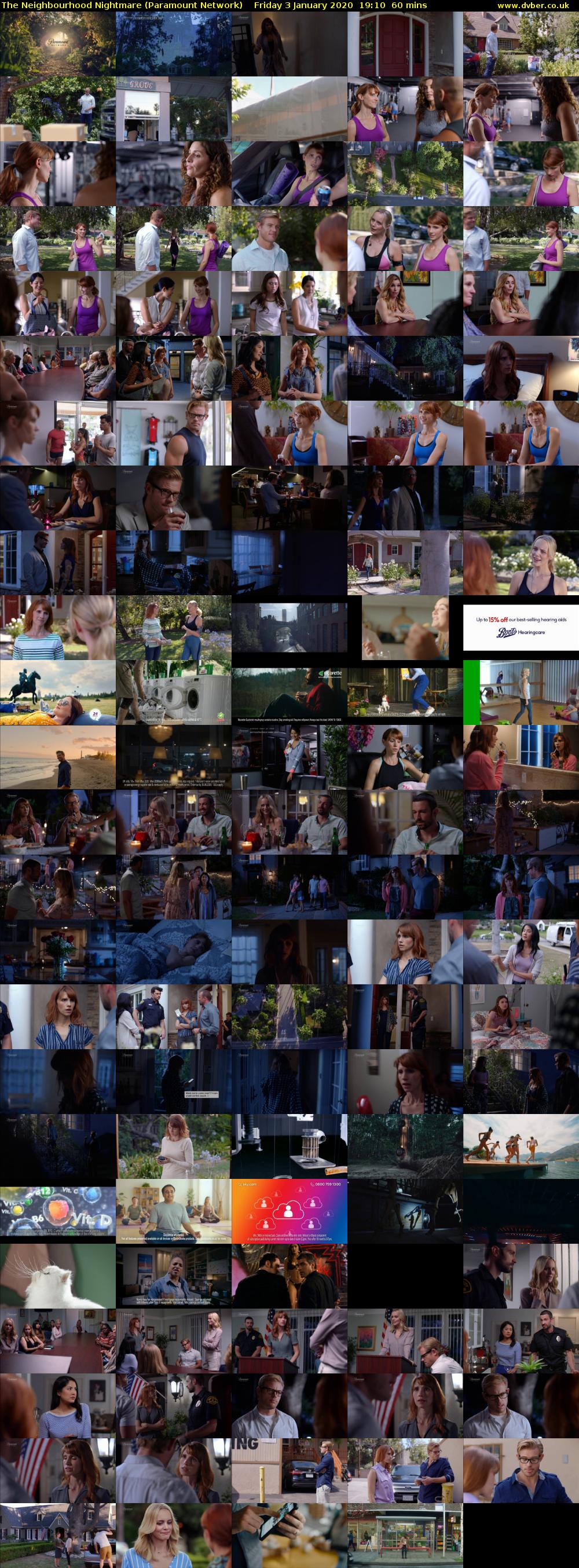 The Neighbourhood Nightmare (Paramount Network) Friday 3 January 2020 19:10 - 20:10