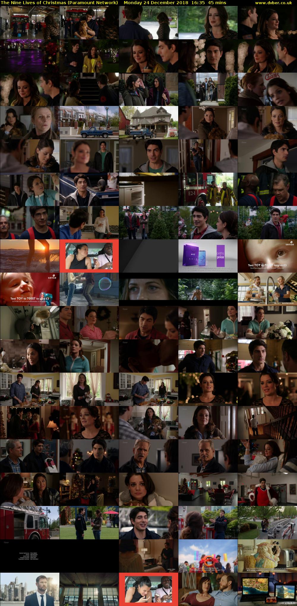 The Nine Lives of Christmas (Paramount Network) Monday 24 December 2018 16:35 - 17:20