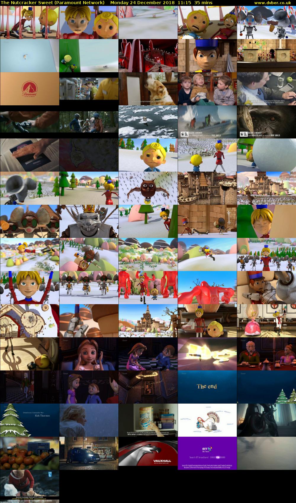 The Nutcracker Sweet (Paramount Network) Monday 24 December 2018 11:15 - 11:50