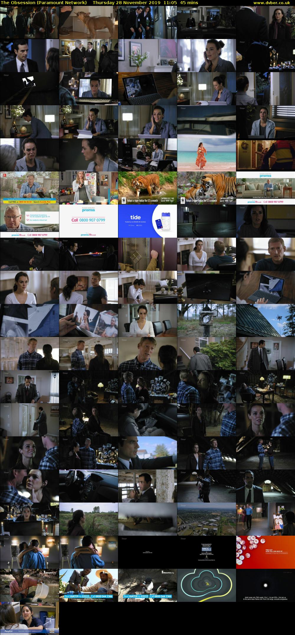 The Obsession (Paramount Network) Thursday 28 November 2019 11:05 - 11:50