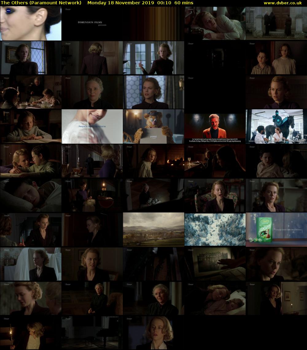 The Others (Paramount Network) Monday 18 November 2019 00:10 - 01:10