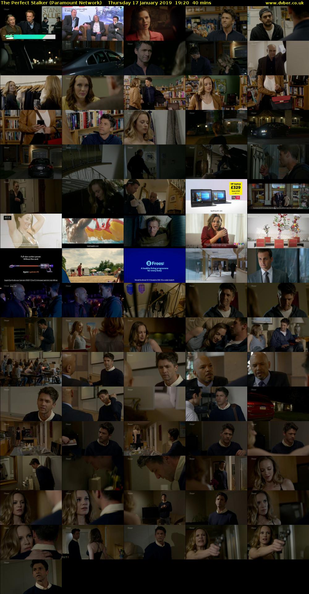 The Perfect Stalker (Paramount Network) Thursday 17 January 2019 19:20 - 20:00