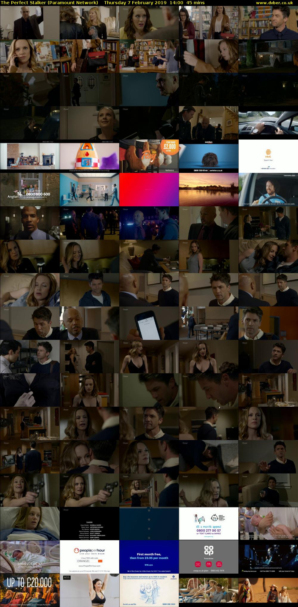 The Perfect Stalker (Paramount Network) Thursday 7 February 2019 14:00 - 14:45