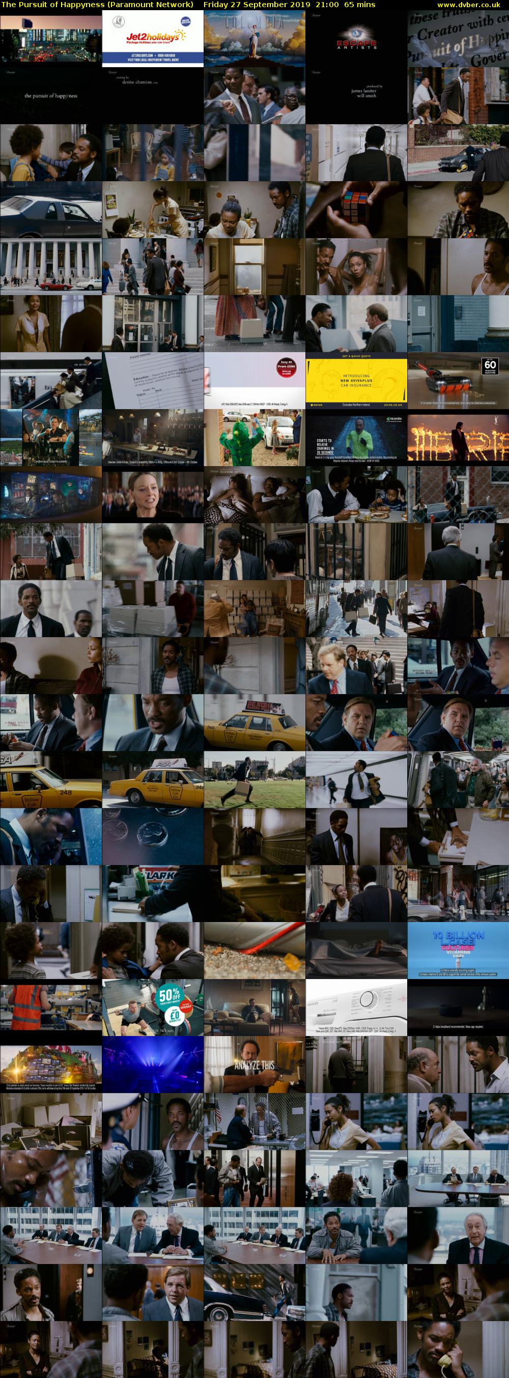 The Pursuit of Happyness (Paramount Network) Friday 27 September 2019 21:00 - 22:05