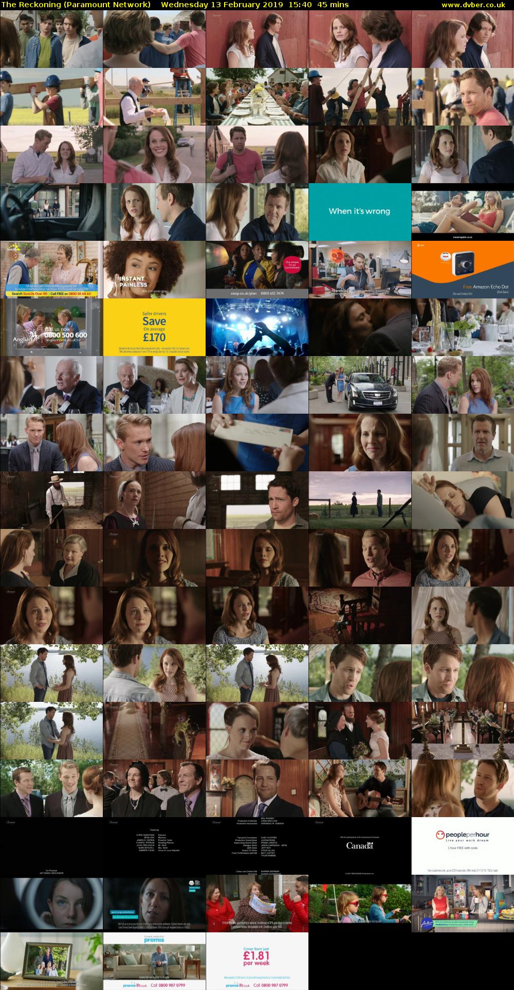 The Reckoning (Paramount Network) Wednesday 13 February 2019 15:40 - 16:25