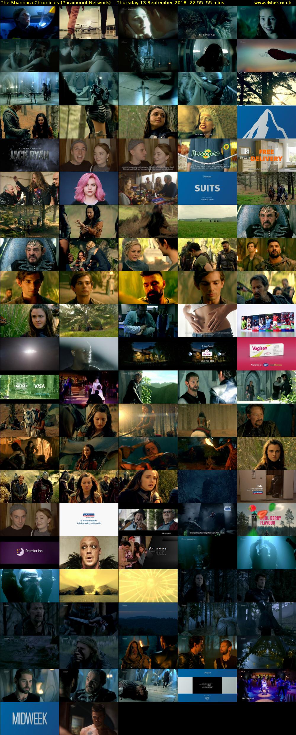 The Shannara Chronicles (Paramount Network) Thursday 13 September 2018 22:55 - 23:50